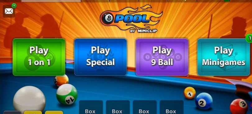 8 Ball Pool Mod APK with Facebook login.