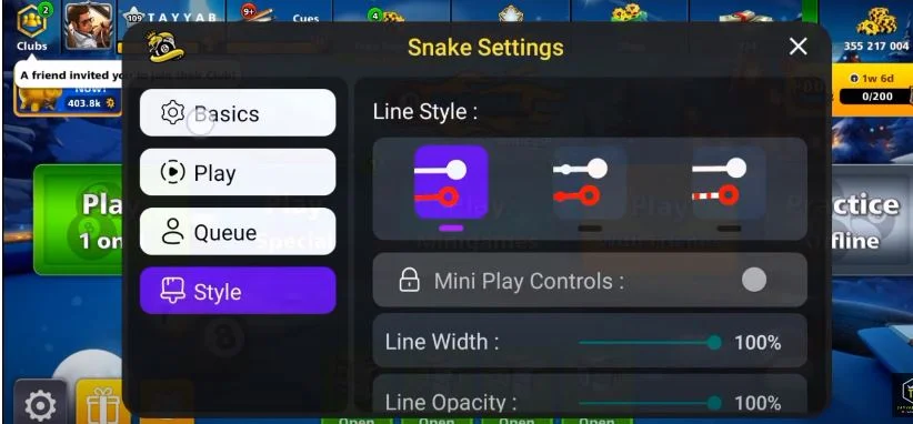 Snake 8 Ball Pool Mod APK