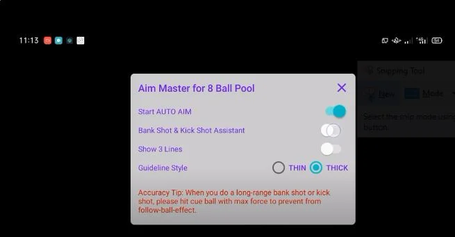 8 Ball Pool Aim Free Download.