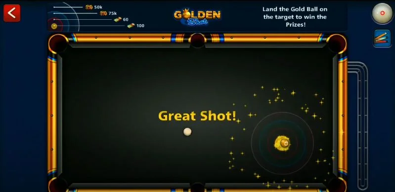 8 Ball Pool Golden shot guide