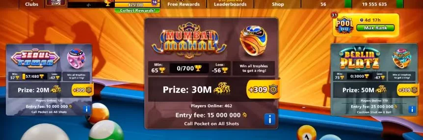 Get 10 million coins 8 Ball Pool free